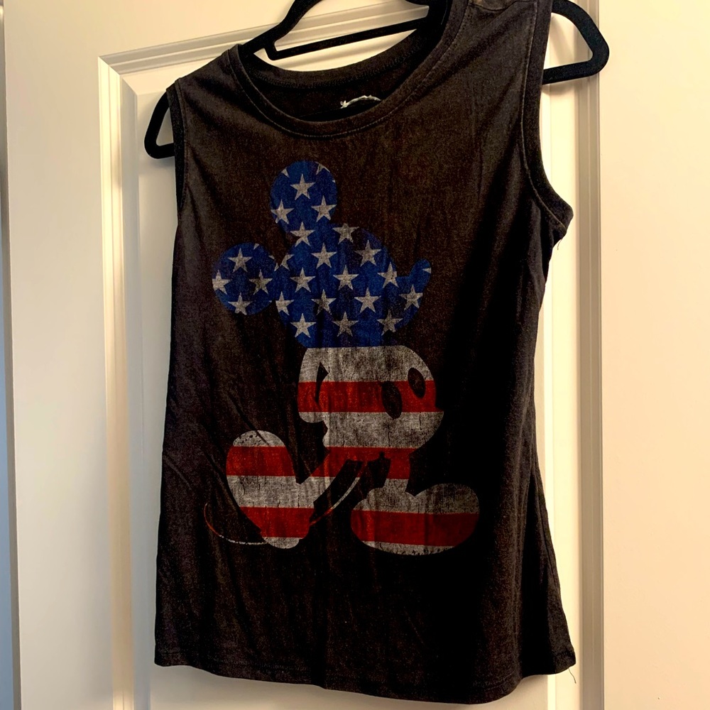 Disney American Flag Mickey Mouse Tank Top - Medium